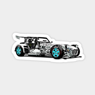 Caterham R500 Custom Cartoon Sticker